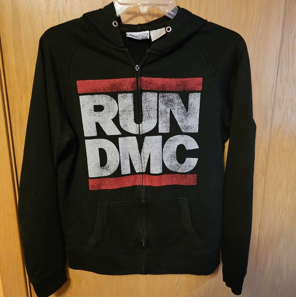Run Dmc Youth Hoodie Sweater Zip up